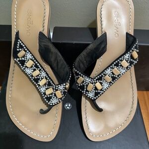 Skemo beaded sandal